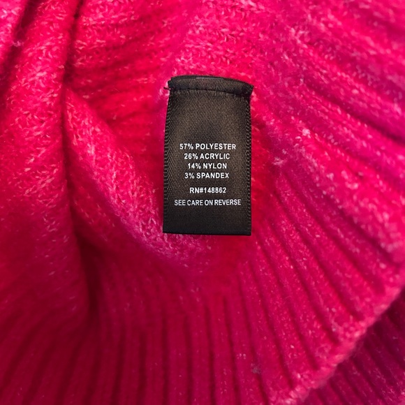 Torrid Vegan Cashmere Cropped Cardigan Sweater Hot Pink - Picture 10 of 13